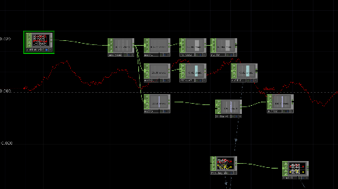 TouchDesigner node network